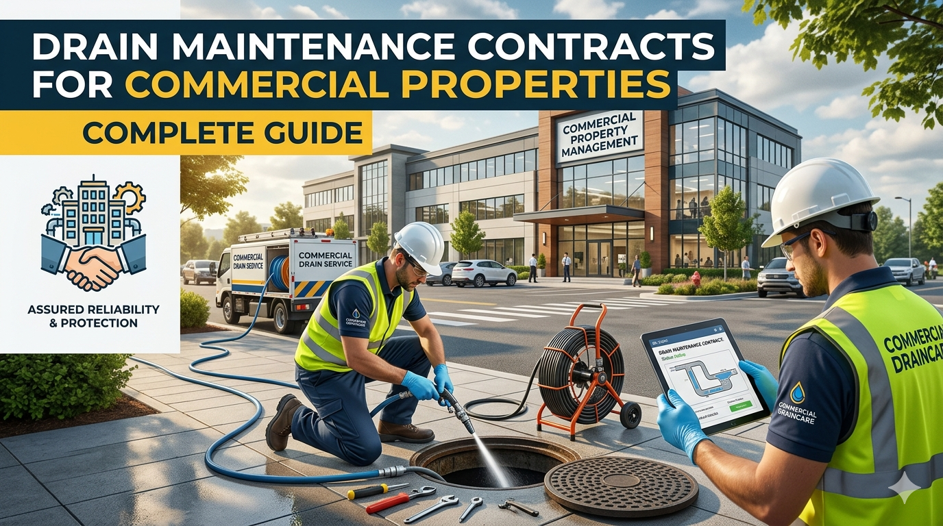 Drain Maintenance Contracts for Commercial Properties: Complete Guide